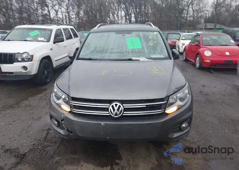 2012 Volkswagen Tiguan Se z USA, uszkodzony, nr VIN WVGBV7AX5CW104219